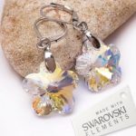 SWAROVSKI mindjuše cvet AB 1,3cm